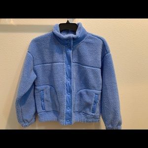 Old Navy Sherpa Snap-Front Jacket